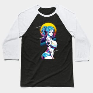 One Piece Nami Retro Art Baseball T-Shirt